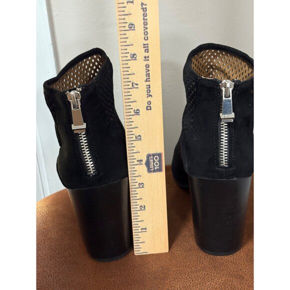 Women’s Report Barnack Ankle Booties Open Toe Black SIZE 9 - Picture 6 of 8